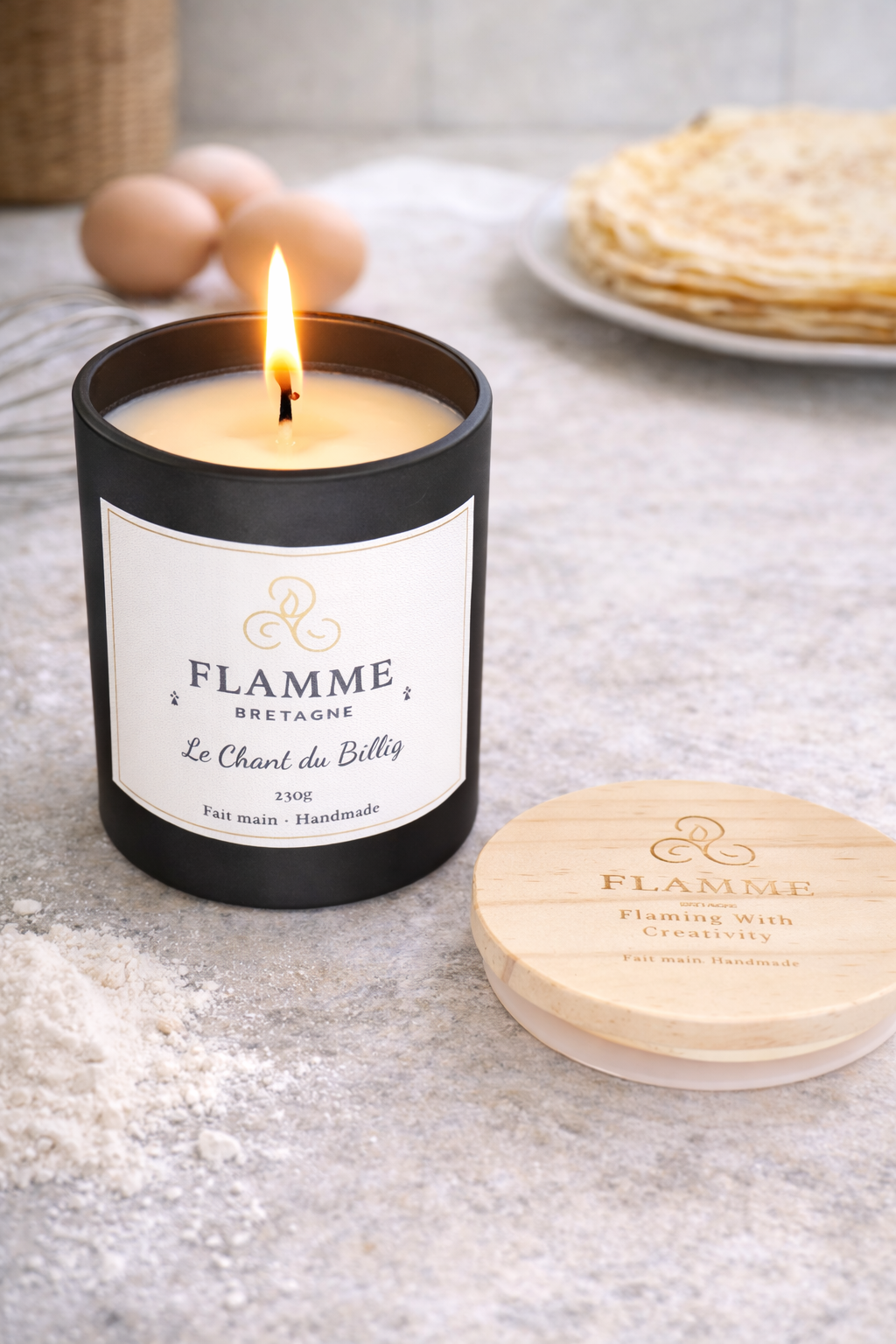 Le Chant de Billig – Gourmand Candle Flamme candle co