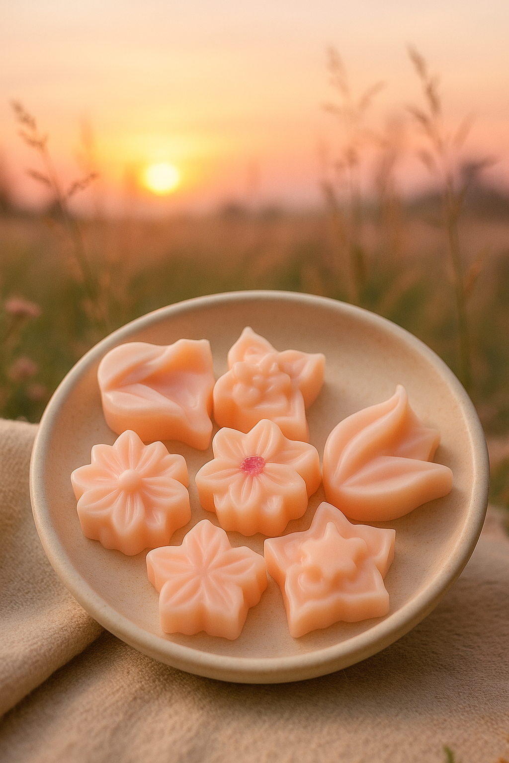 Dawn’s Whisper / Murmure de l’Aube – Mini Wax Melts Flamme