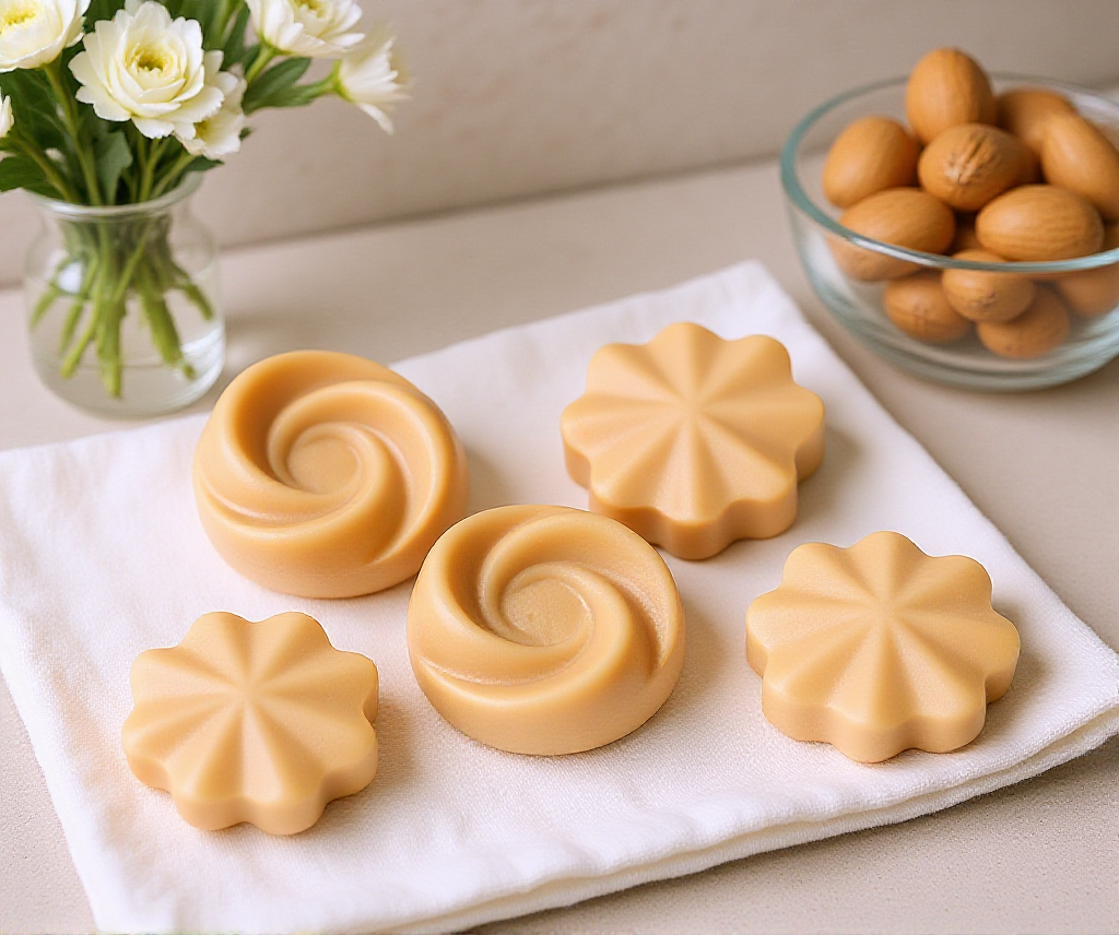 Mini Wax Melts – Hand Poured Wax Tarts | Coconut Vanilla Artisan Cubes Flamme