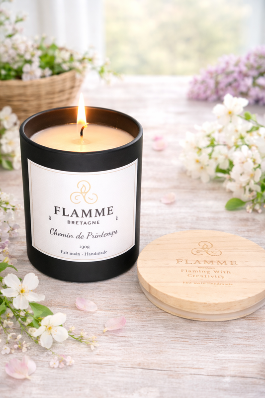 Chemin de Printemps – Floral Candle Flamme Candle Co