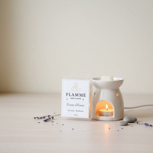 Brume d'Armor - Earthy Wax Melt Clamshell 70g Flamme