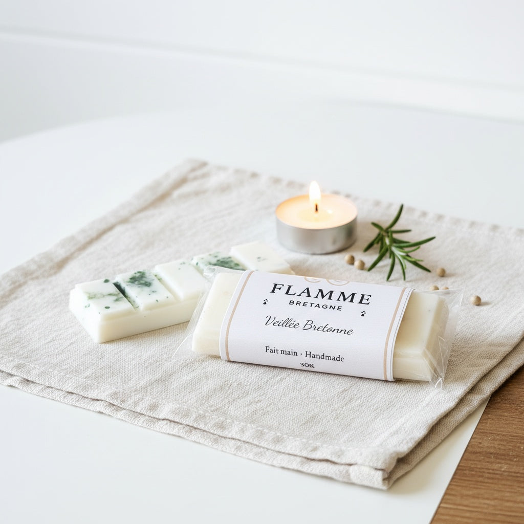 Veillée Bretonne - Earthy Wax Melt Snap Bar 50g Flamme