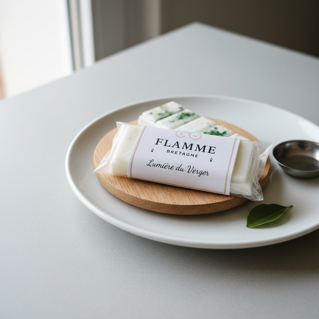 Lumière du Verger - Floral Wax Melt Snap Bar 50g Flamme