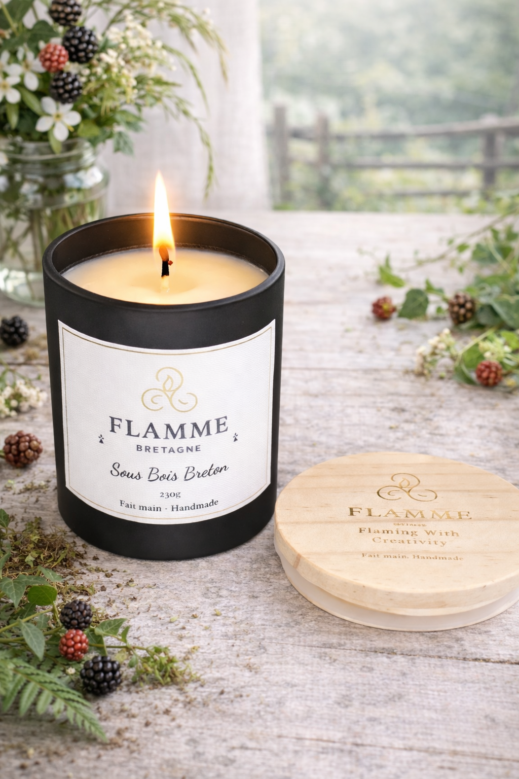 Sous Bois Breton – Woody Candle Flamme Candle Co