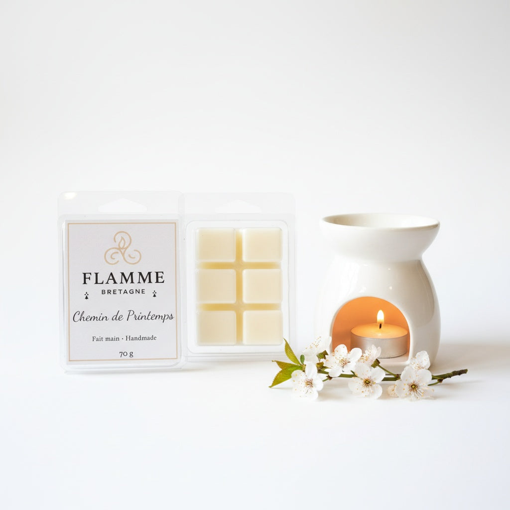 Chemin de Printemps - Floral Wax Melt Clamshell 70g Flamme