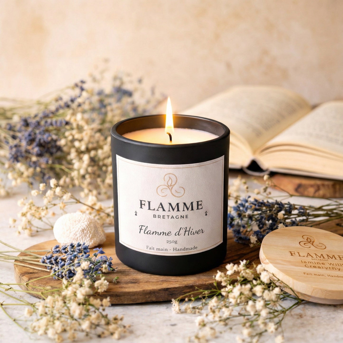 Flamme d'Hiver - Fruity Candle 230g Flamme candle co