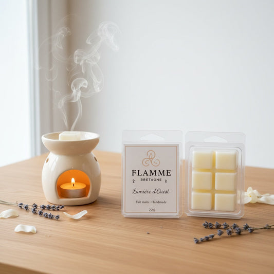 Lumière d'Ouest - Floral Wax Melt Clamshell 70g Flamme