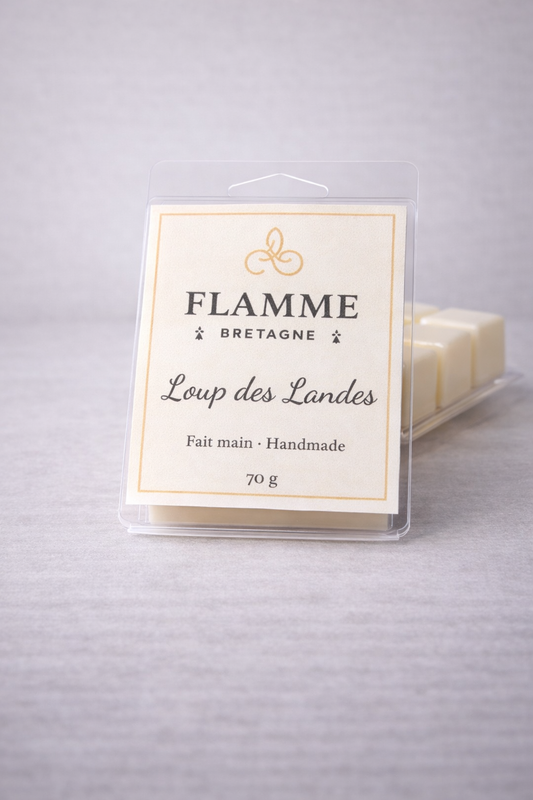 Loup des Landes - Earthy Wax Melt Clamshell 70g Flamme