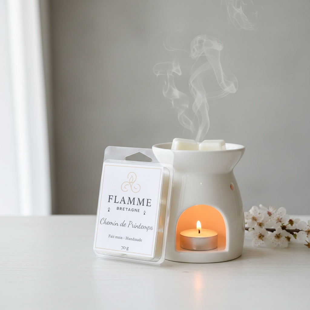 Chemin de Printemps - Floral Wax Melt Clamshell 70g Flamme
