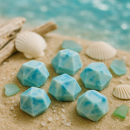 Ocean Veil  mini melts Flamme candle co