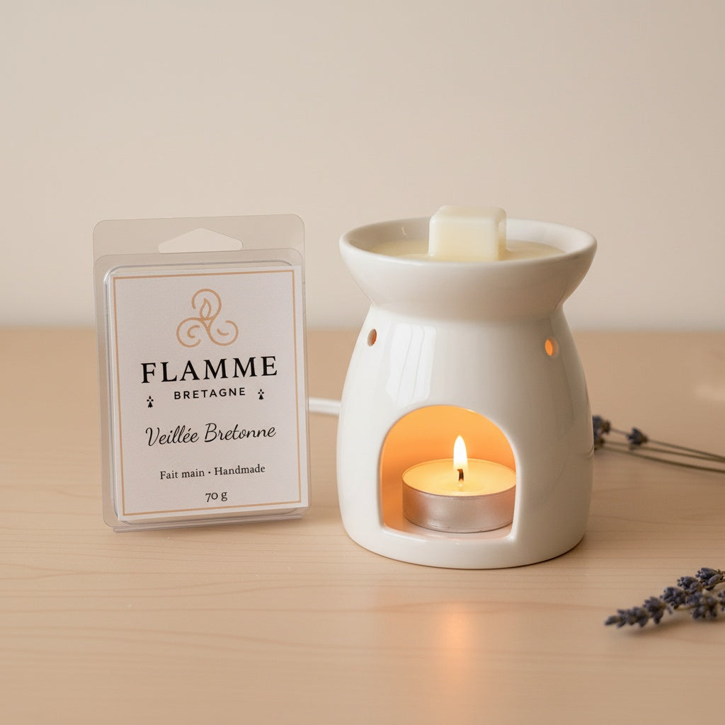 Veillée Bretonne - Earthy Wax Melt Clamshell 70g Flamme