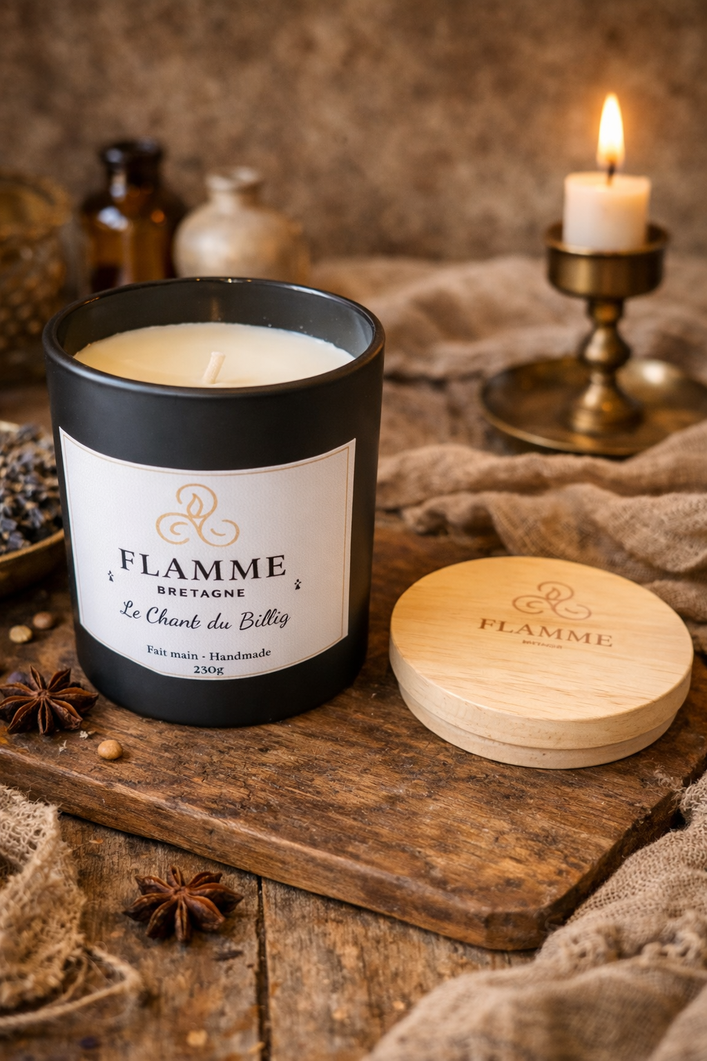 Le Chant de Billig - Fruity Candle 230g Flamme candle co
