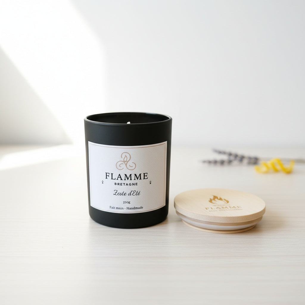 Zeste d'Été - Fruity Candle 230g Flamme Candle Co