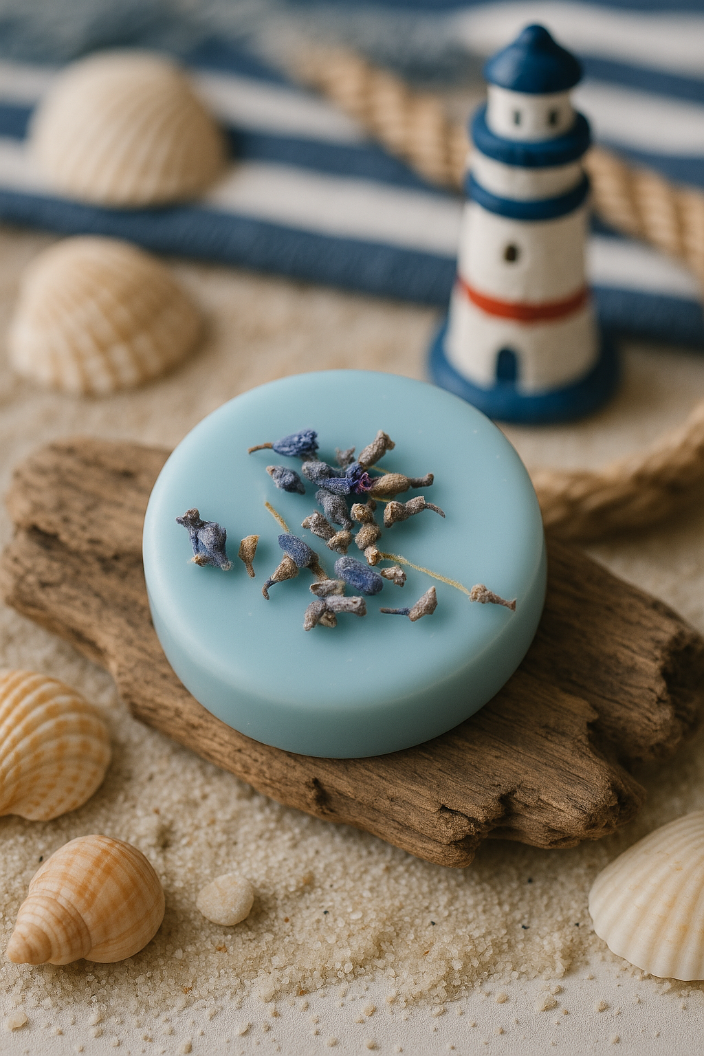 Beacon of the Night / Phare de Nuit – Single Round Wax Melt Flamme