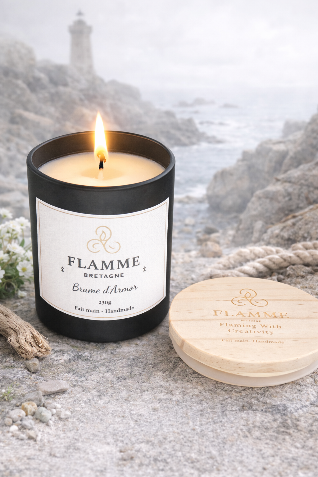 Brume d'Armor – Coastal Candle Flamme