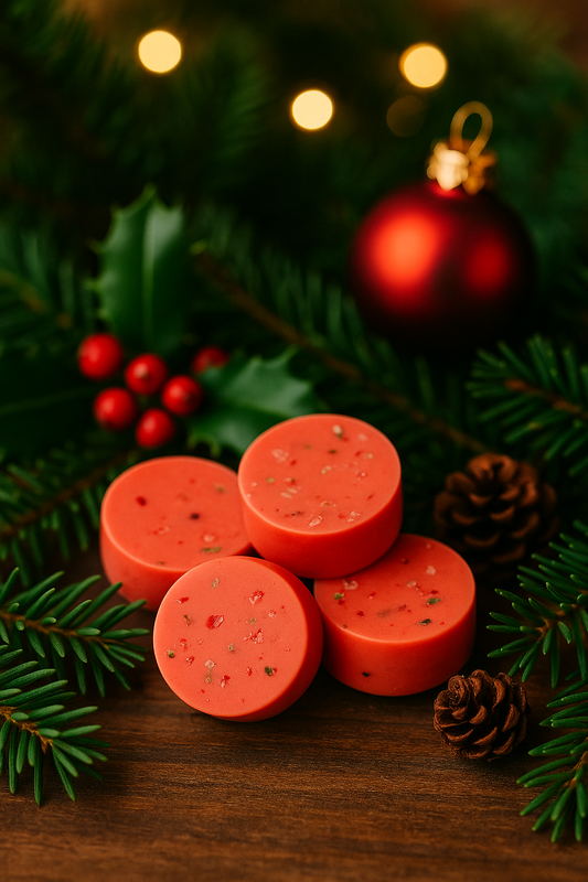 Christmas Tree / Arbre de Noël – Single Round Wax Melt Flamme